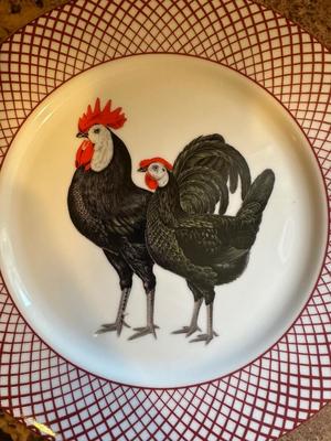 Haldon Group - Four Plates & Serving Platter