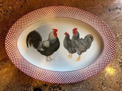 Haldon Group - Four Plates & Serving Platter