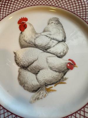 Haldon Group - Four Plates & Serving Platter