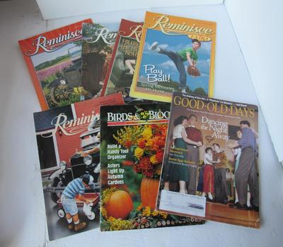Lot of Magazines: Reminisce, Birds/Blooms, Good Old Days