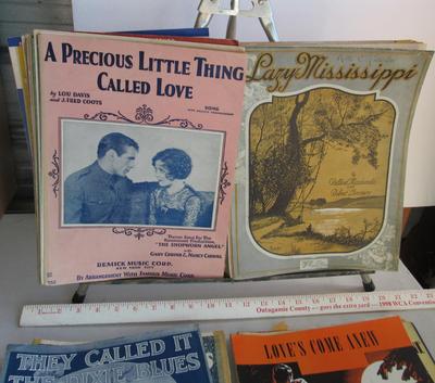 Huge Lot Antique to 1950s Sheet Music, 100+ Pieces