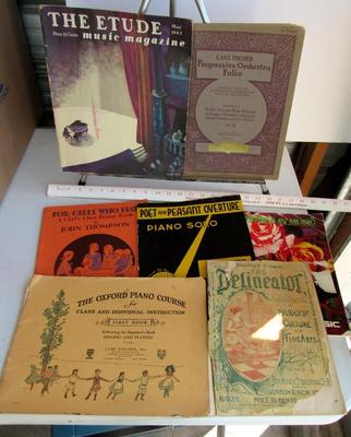 Old Music Booklets, 1947 Etude Magazine