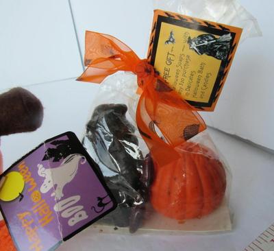 Adorable Halloween Plush JOL Guy and Halloween Soap