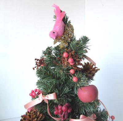 Smaller Table Top Size Decorated Christmas Tree