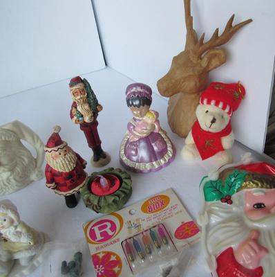 Lot of Misc Christmas Decor
