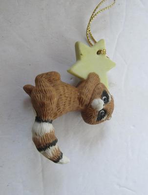 Lot of Misc Chrismtas Ornaments, Bells, Ball, Fairie, Raccoon