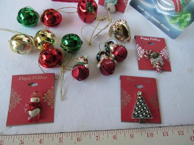 Christmas Bell and Jewelry Lot