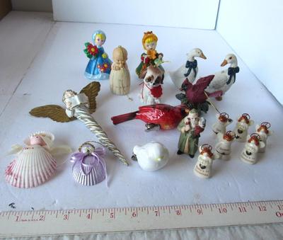 Lot of Misc Christmas Ornaments