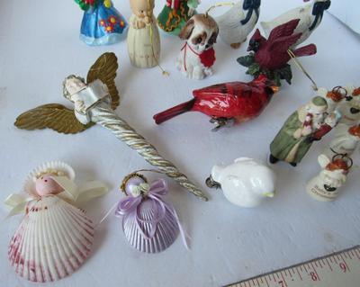 Lot of Misc Christmas Ornaments