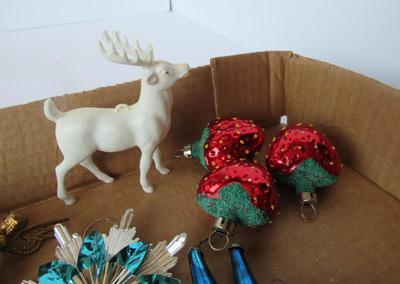 Vintage Christmas Ornament Lot