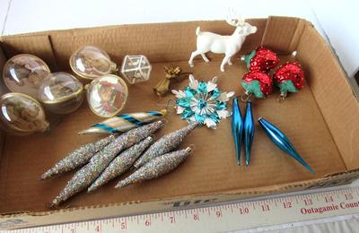 Vintage Christmas Ornament Lot