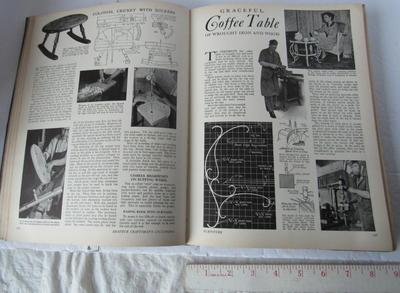 Interesting Vintage Hard Cover Book: Amateur Craftsman's Cyclopedia of Things to Make, 1940