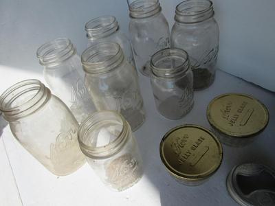 Vintage Kerr Canning Jar Lot