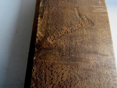 Large Antique Wood Clamp, Shawano Screw Co