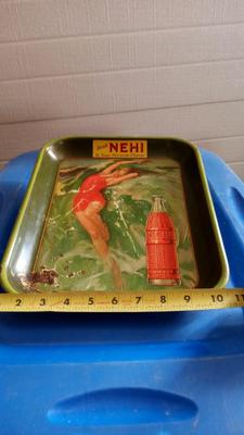 LOT 79 - OLD METAL NEHI TRAY