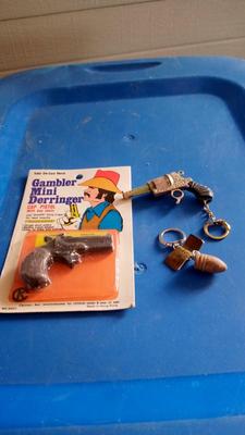 LOT 86 - THREE OLD KEY CHAINS