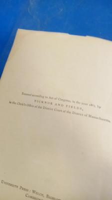 LOT 96 - OLD BOOK ON POETICAL WORKS