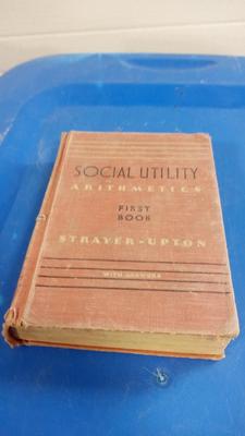 LOT 98 - EARLY MATH BOOK