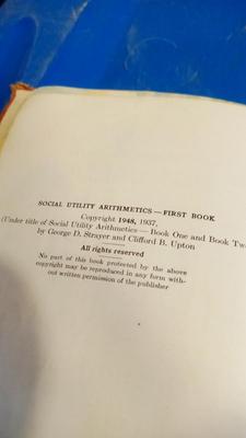 LOT 98 - EARLY MATH BOOK