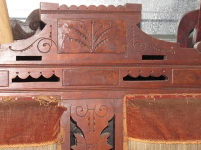 Antique East Lake Settee For Refinishing