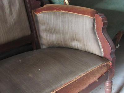 Antique East Lake Settee For Refinishing