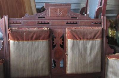 Antique East Lake Settee For Refinishing