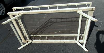 Antique Turn of the Century Wood Trundle Bed