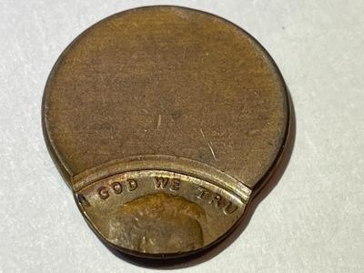 LINCOLN CENT ERROR COIN AS PICTURED.