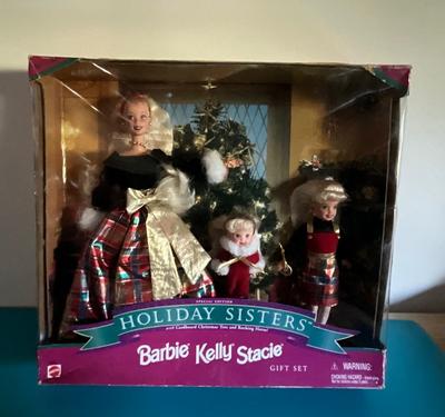 1998 Holiday Sisters Special Edition, Barbie, Kelly, Stacie