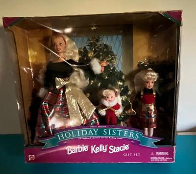 1998 Holiday Sisters Special Edition, Barbie, Kelly, Stacie