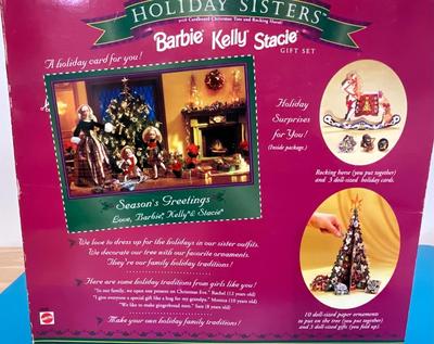 1998 Holiday Sisters Special Edition, Barbie, Kelly, Stacie