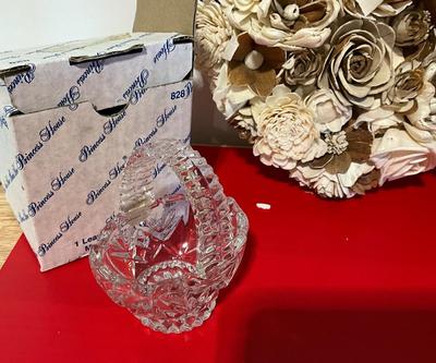 Paper Roses with home decor