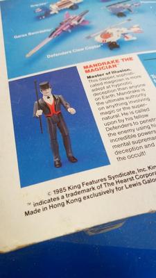 LOT 121 - DEFENDERS OF THE EARTH
