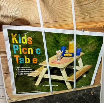 Kids Picnic Table