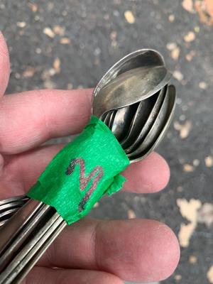 Silverplate Small Flatware Lot Rolex Sheffield +++