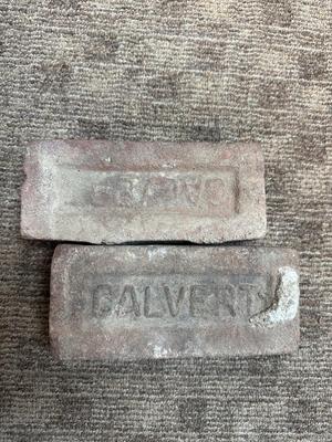Historical Calvert bricks