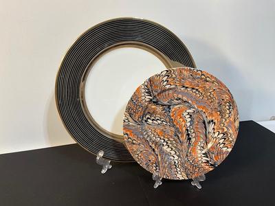 Fitz and Floyd Fine Porcelain Plates