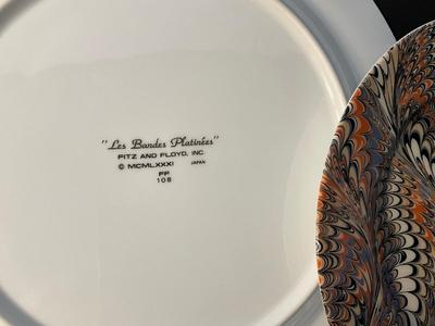 Fitz and Floyd Fine Porcelain Plates