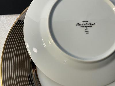 Fitz and Floyd Fine Porcelain Plates
