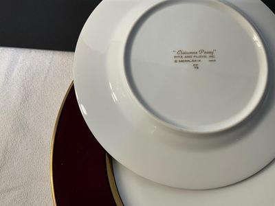 Fitz and Floyd Fine Porcelain Plates