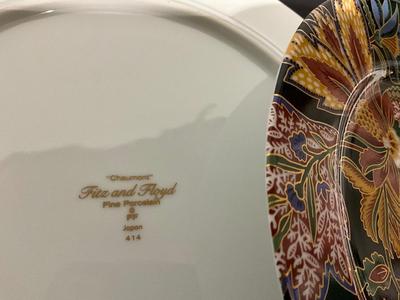 Fitz and Floyd’s Fine Porcelain Plates