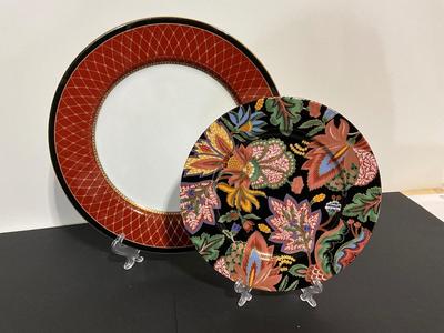 Fitz and Floyd’s Fine Porcelain Plates
