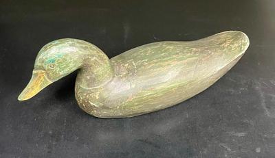 Vintage Hand Carved Wood Duck Decoy