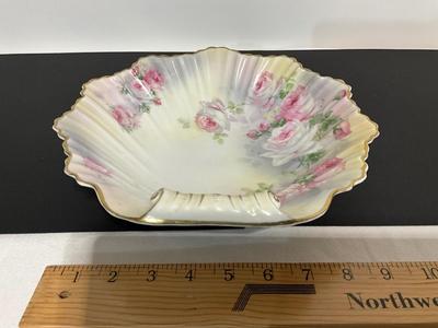 Prussia Royal Rudolstadt bowl, plate, glass bottle