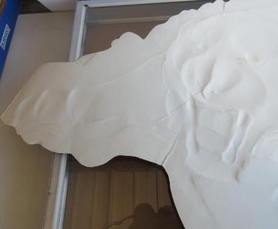 Large Older Kraft Advertising Circus Poster of Tiger