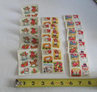 Lot of Christmas Theme Stickers