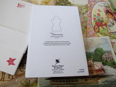 Unused Christmas Angel Ornament Greeting Cards and More