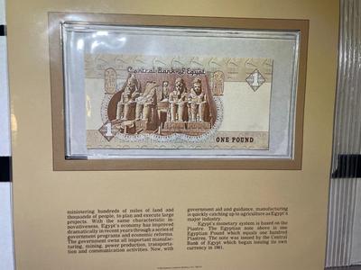 Egypt 10 Pound Banknote/Currency in Uncirculated Condition by Fleetwood as Pictured.