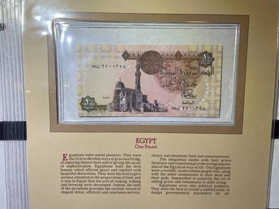 Egypt 10 Pound Banknote/Currency in Uncirculated Condition by Fleetwood as Pictured.