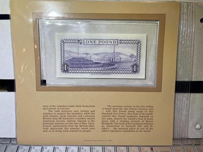Isle of Man 1 Pound Banknote/Currency in Uncirculated Condition by Fleetwood as Pictured.